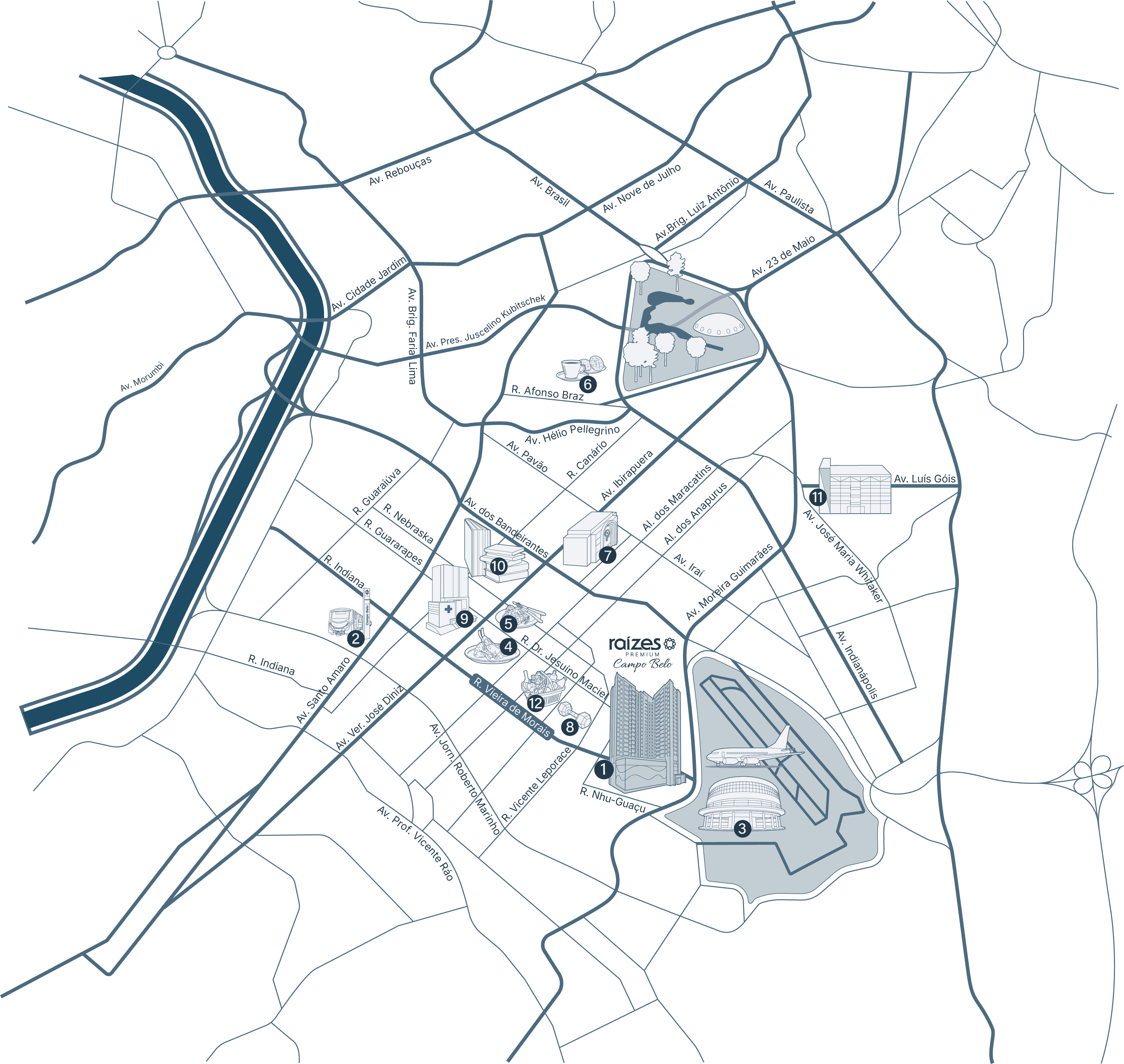 Mapa de localização